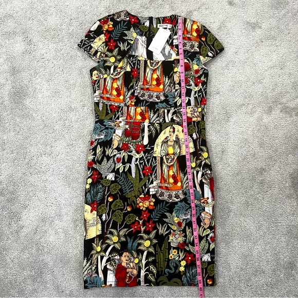 Grace Karin Vintage 50’s Style Frida Kahlo Pencil Dress Women’s Sz L NWT - Picture 8 of 11